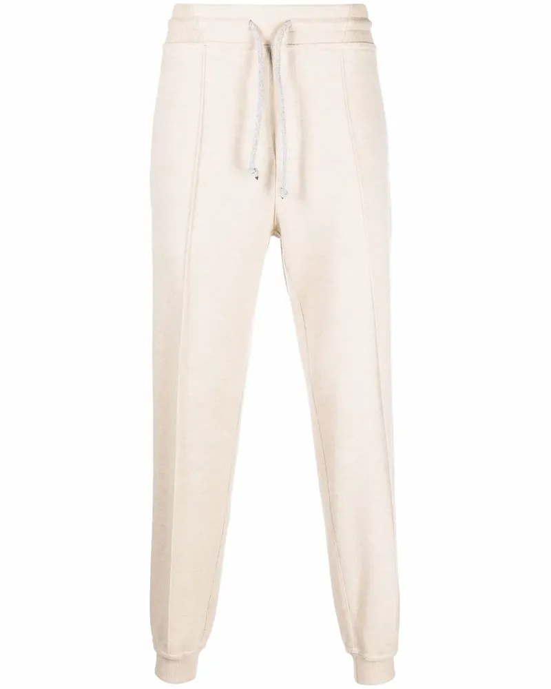 Brunello Cucinelli Jogginghose mit Kordelzug - Nude Nude