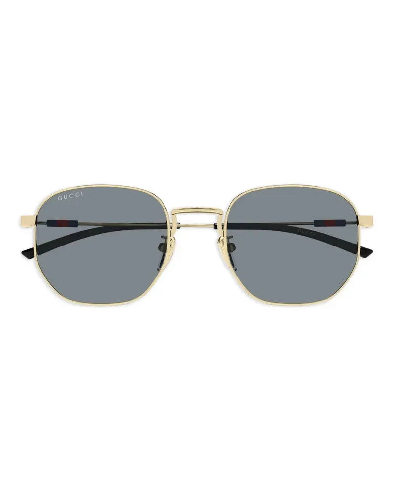Gucci round-frame sunglasses - Gold Gold