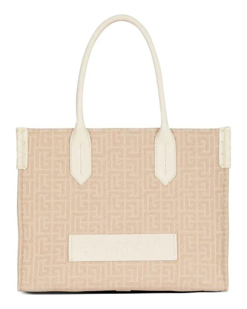 Balmain B-Army Shopper 36cm - Nude Nude