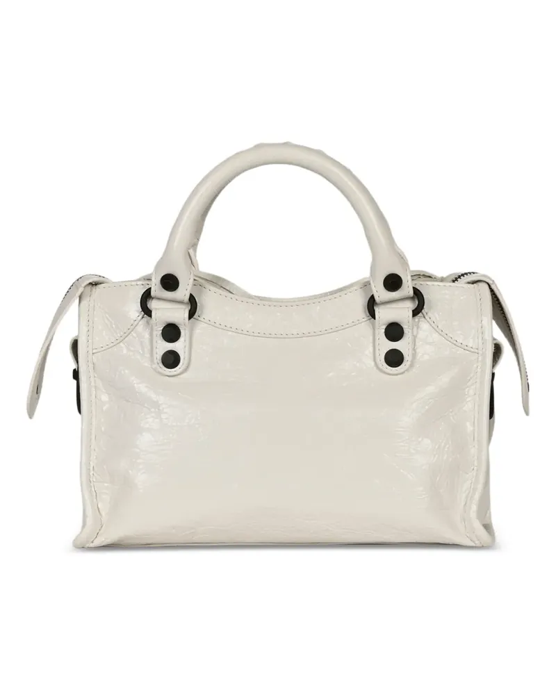 Balenciaga Mini Le City Tote Bag - Weiß Weiß
