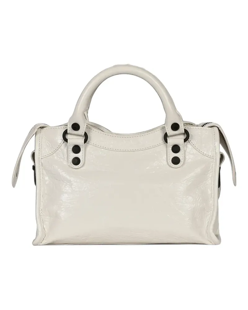 Balenciaga Mini Le City Tote Bag - Weiß Weiß