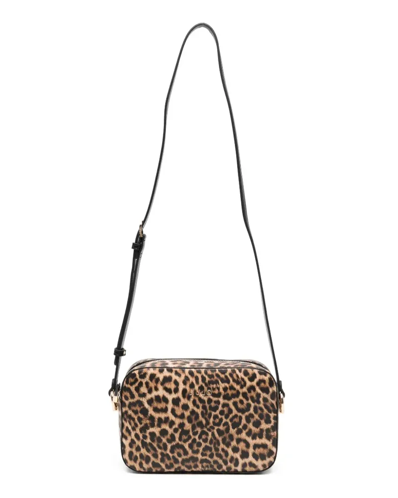 Liu Jo animal-pattern crossbody bag - Nude Nude