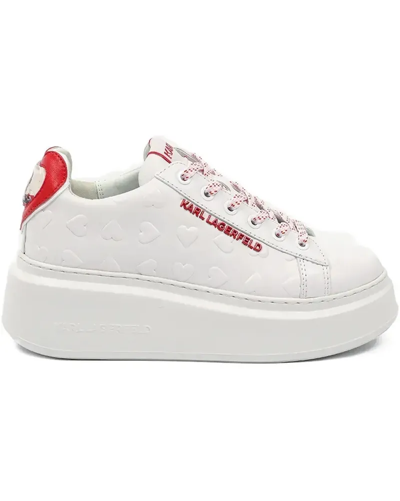 Karl Lagerfeld Anakapri Sneakers - Weiß Weiß