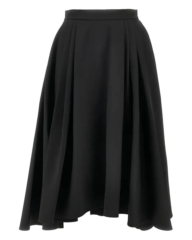 Bally wool midi pleated skirt - Schwarz Schwarz