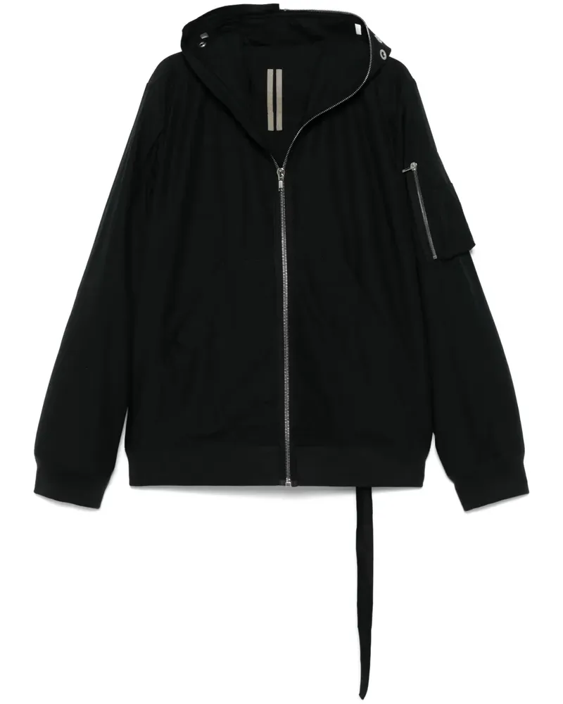 DRKSHDW by Rick Owens Gimp Flight Jacke - Schwarz Schwarz