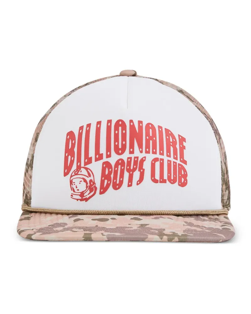 Billionaire Boys Club Camouflage-Baseballkappe mit Logo-Print - Nude Nude