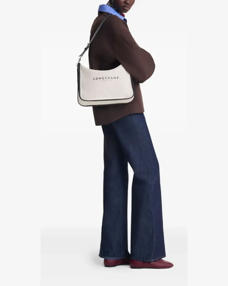 Longchamp Essential Schultertasche - Grau Grau