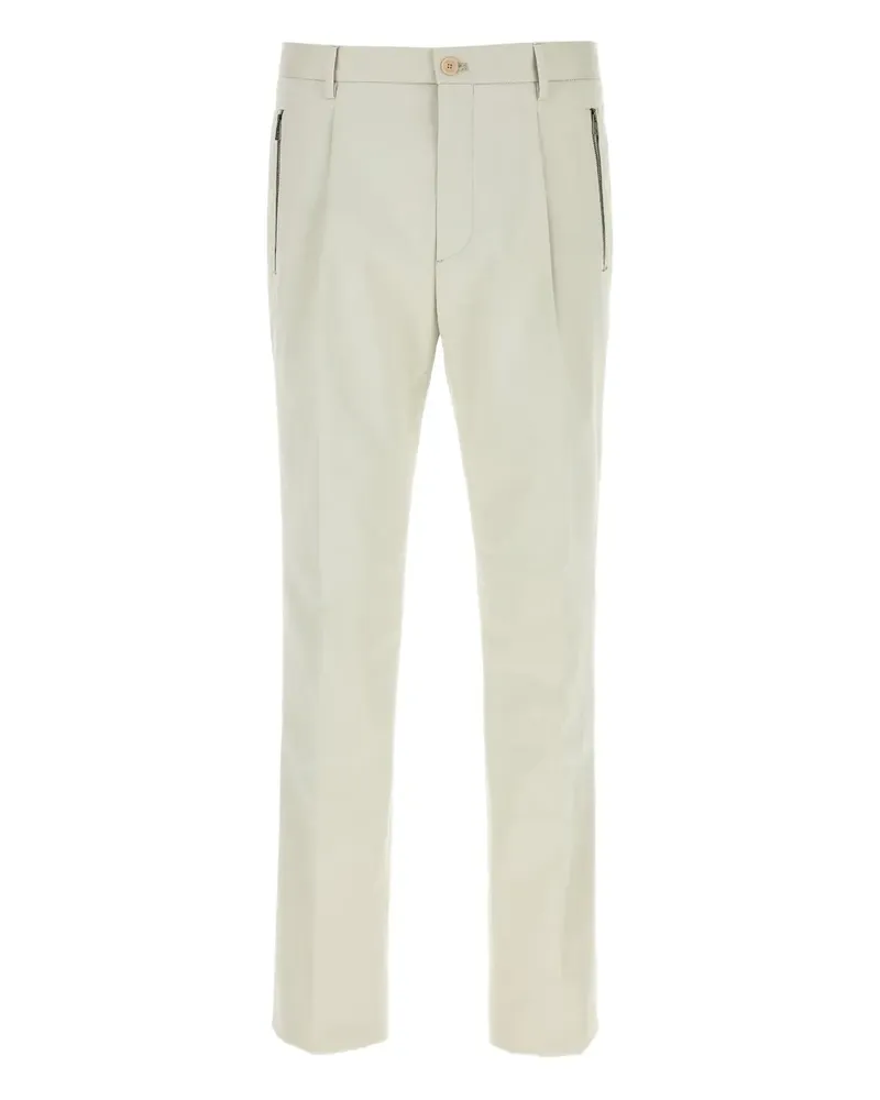 Etro Bundfaltenhose mit Reißverschlusstasche - Nude Nude