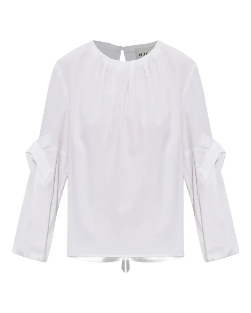 MUNTHE Raelyn Bluse - Weiß Weiß