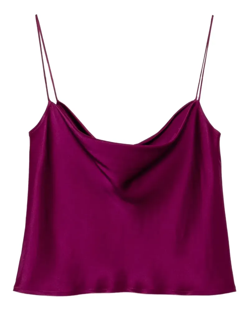 LAPOINTE Kleid mit Feder-Detail - Violett Violett