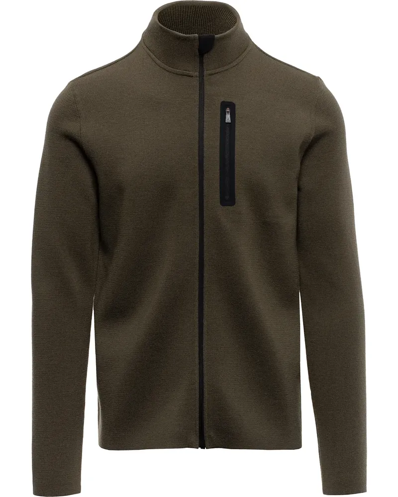 Aztech Mountain Cardigan mit Reißverschluss - Grün Grün