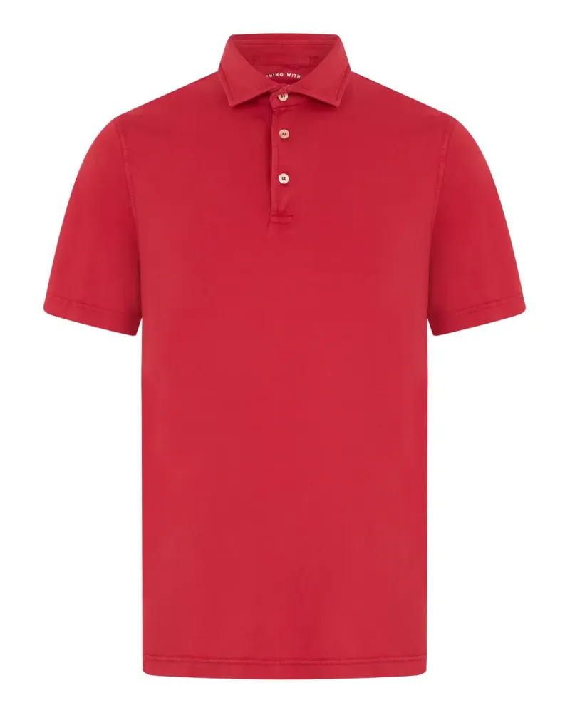 Fedeli short-sleeve polo shirt - Rot Rot
