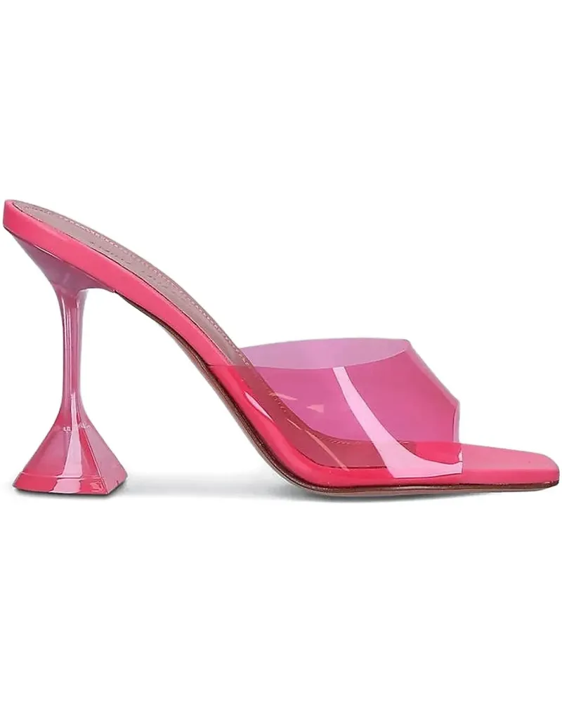 Amina Muaddi 100mm Lupita sandals - Rosa Rosa