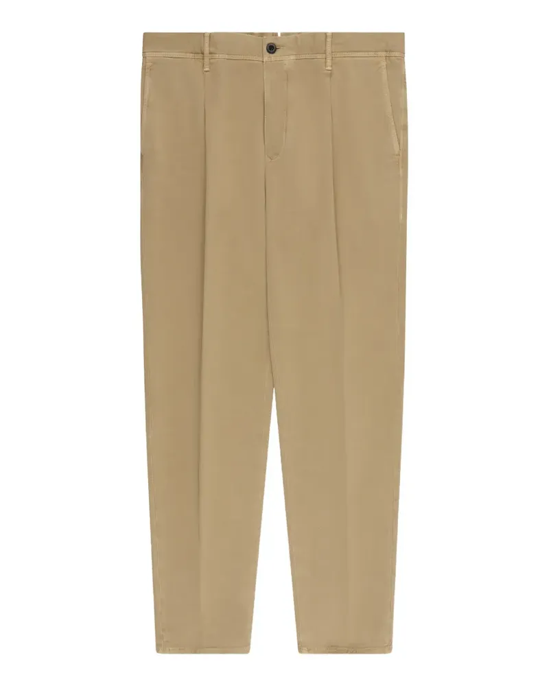 Slowear Geknöpfte Tapered-Hose - Nude Nude