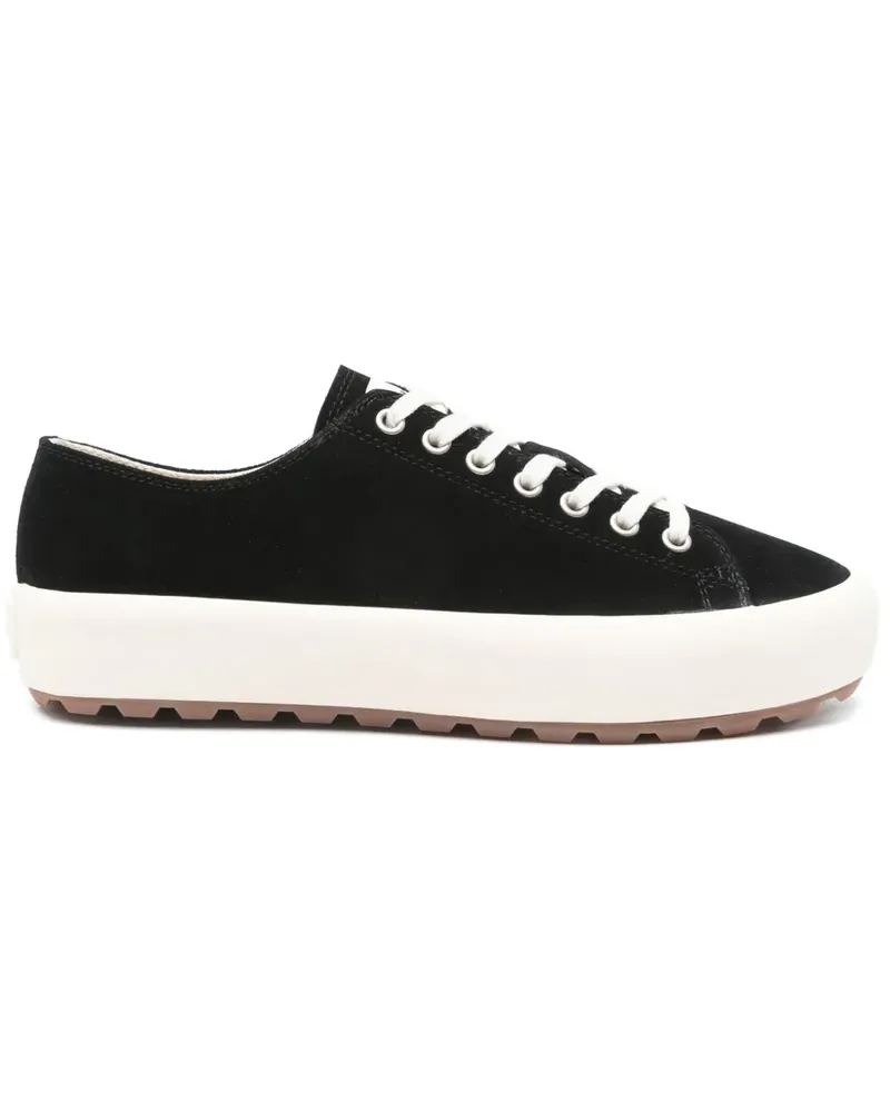 Sandro Sneakers aus Wildleder - Schwarz Schwarz