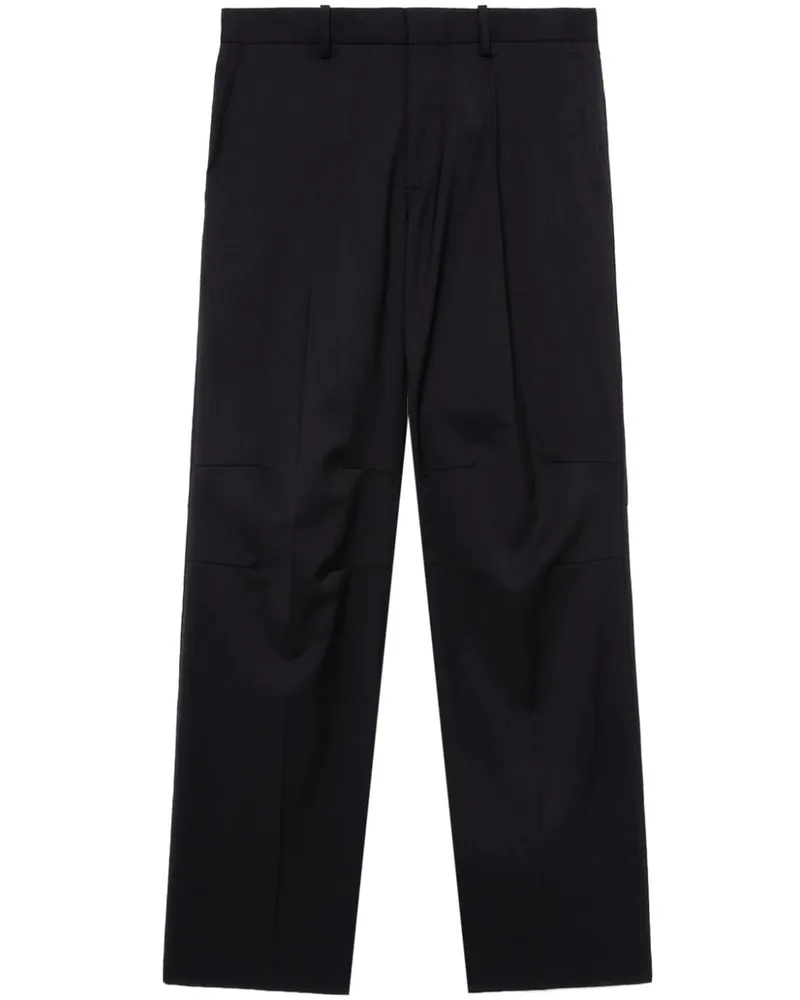 Helmut Lang Klassische Hose - Schwarz Schwarz