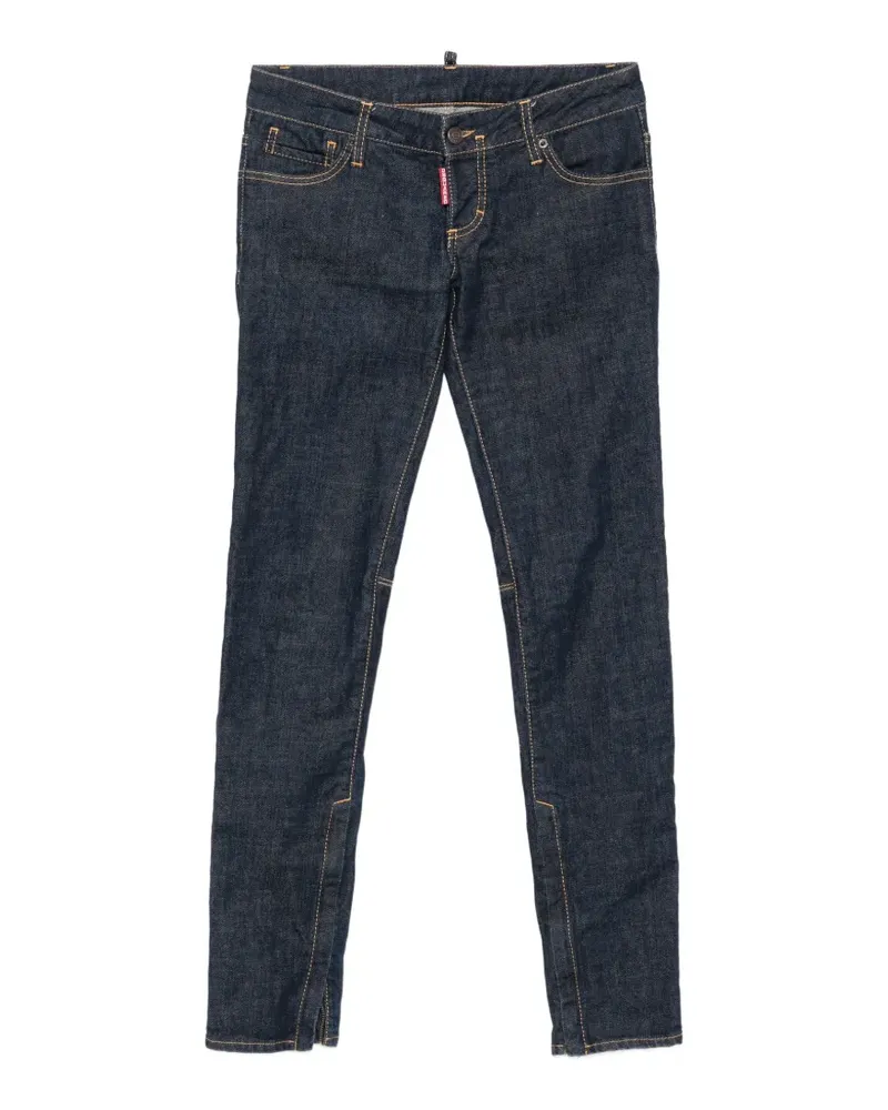 Dsquared2 2000s Jeans mit tiefem Bund - Blau Blau