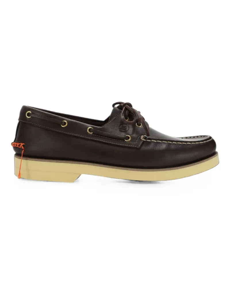 Fortela x Sperry Segelschuhe - Braun Braun
