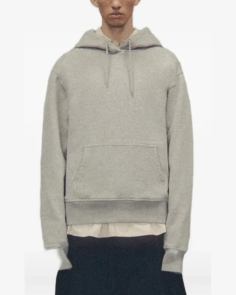 Entire Studios drawstring pouch-pocket hoodie - Grau Grau