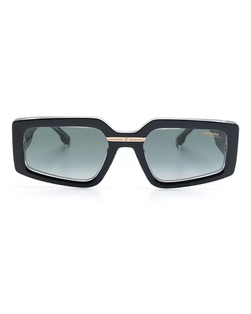 Carrera Sonnenbrille mit Logo-Gravur - Schwarz Schwarz