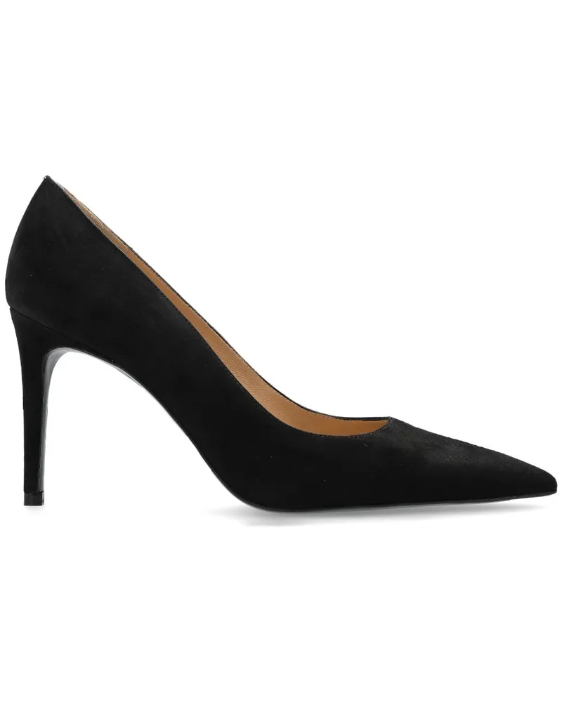 Stuart Weitzman Pumps aus Wildleder 85mm - Schwarz Schwarz