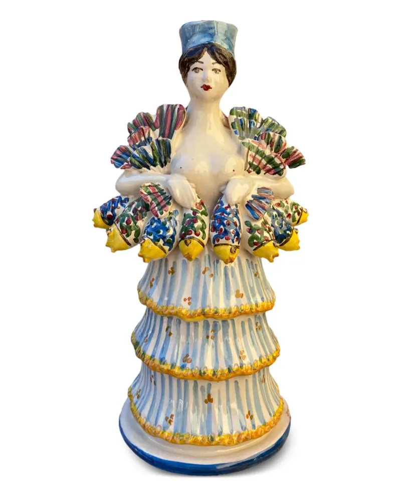 Les-Ottomans Kerzenhalter mit Damenmotiv - Nude Nude