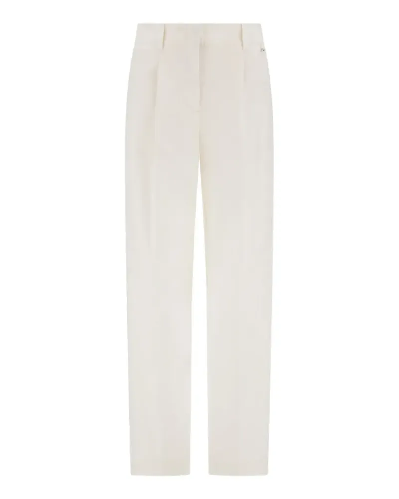 Herno darted pressed-crease trousers - Nude Nude