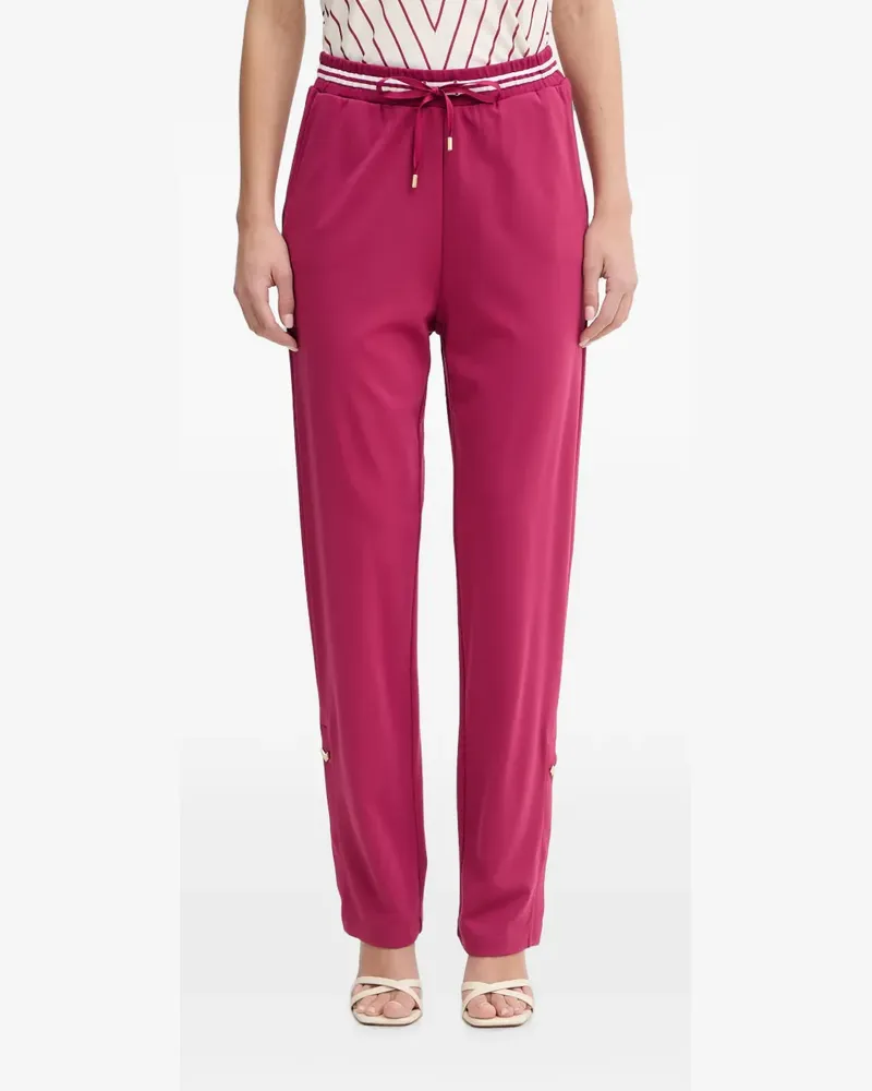 Liu Jo drawstring-waist track pants - Rosa Rosa