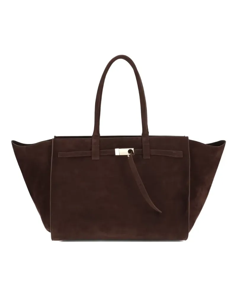 Benedetta Bruzziches Mame Weekend Schultertasche - Braun Braun