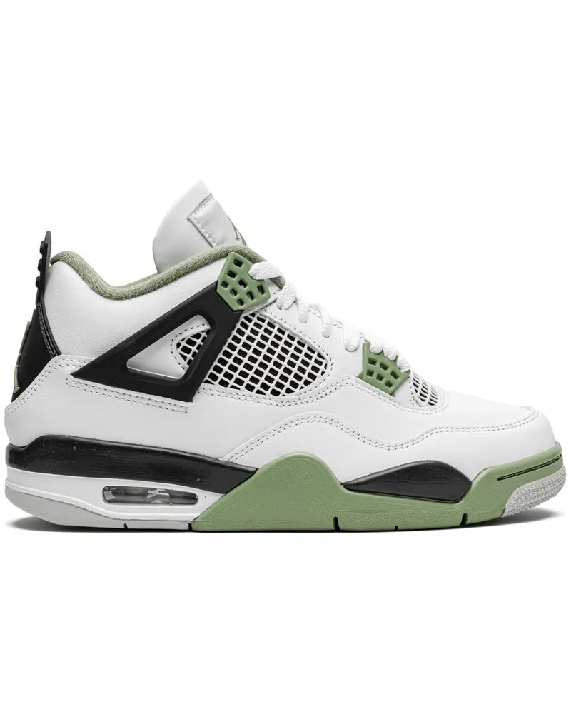 Jordan Air  4 Oil Green Sneakers - Weiß Weiß