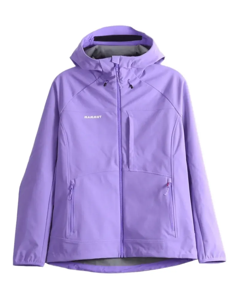 Mammut Ultimate Comfort SO hooded zip-up jacket - Violett Violett