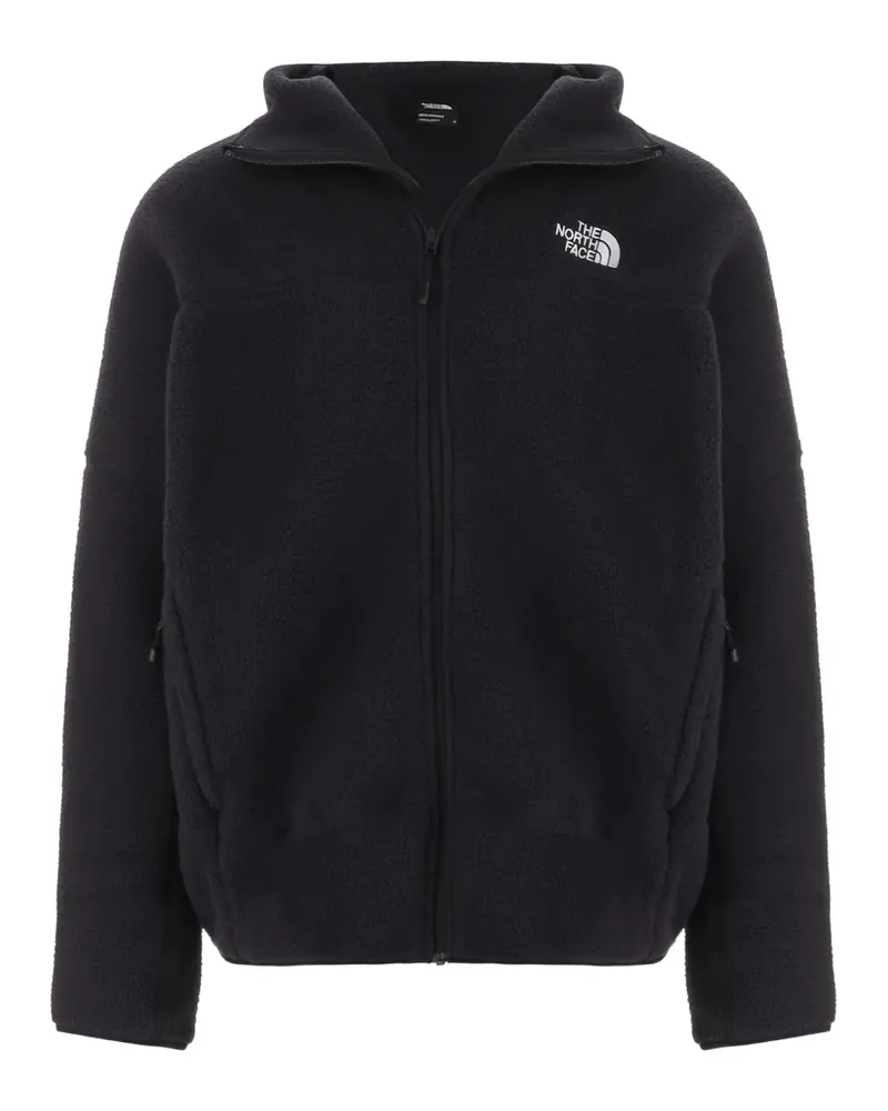 The North Face zip-up fleece hoodie - Schwarz Schwarz