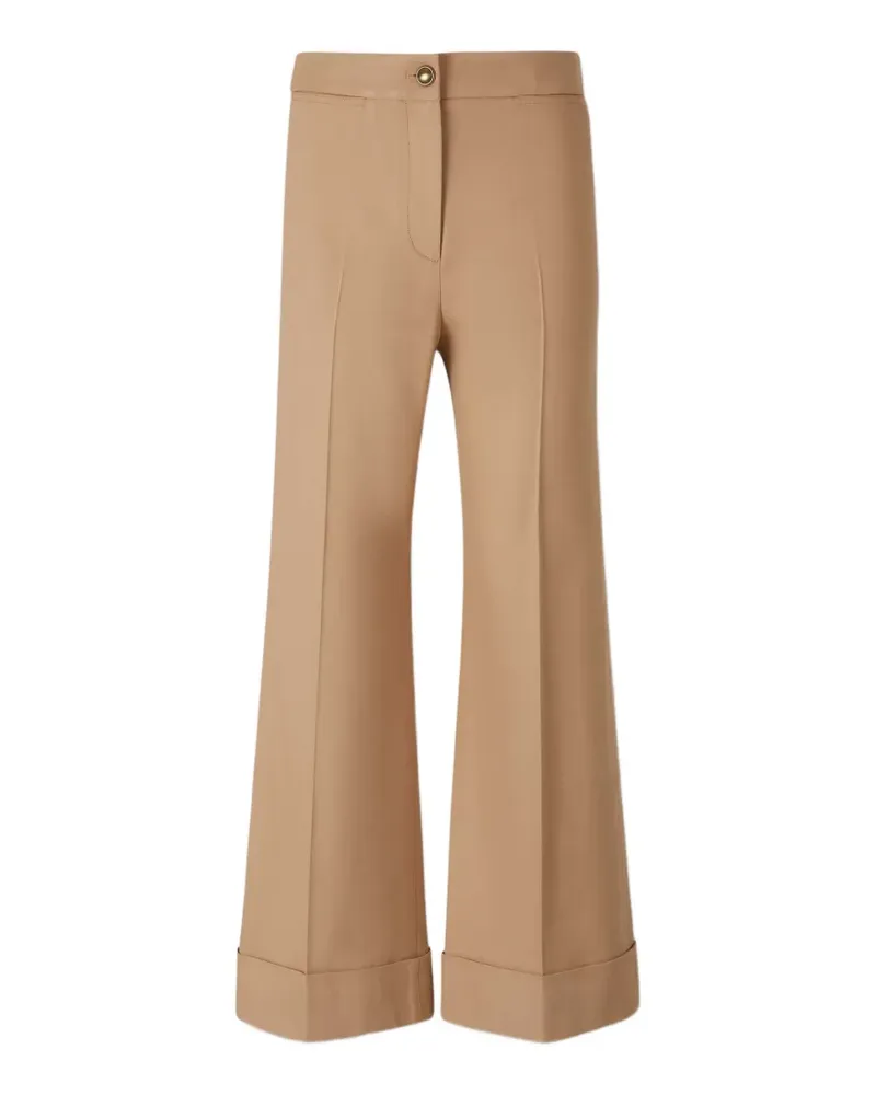 Veronica Beard Darrell Hose mit weitem Bein - Nude Nude