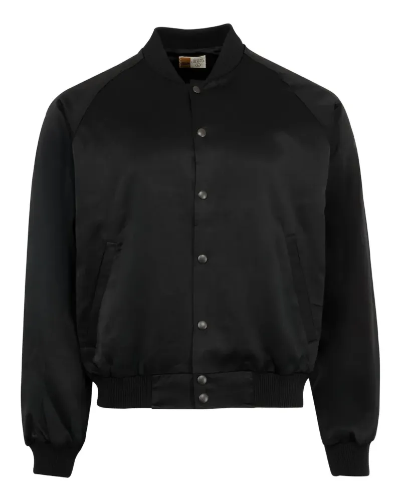 SAINT MXXXXXX Love Song Jacke aus Satin - Schwarz Schwarz