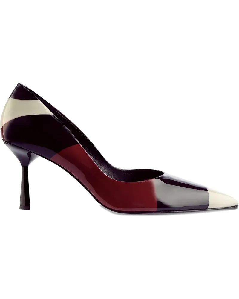 Högl Spitze Marilyn Pumps mit Einsätzen 70mm - Rot Rot