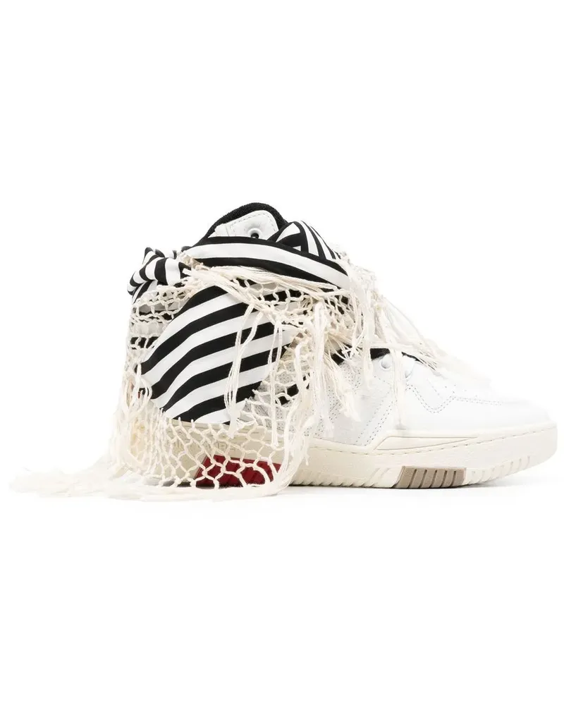 Saint Laurent Cure Stiefeletten - Weiß Weiß