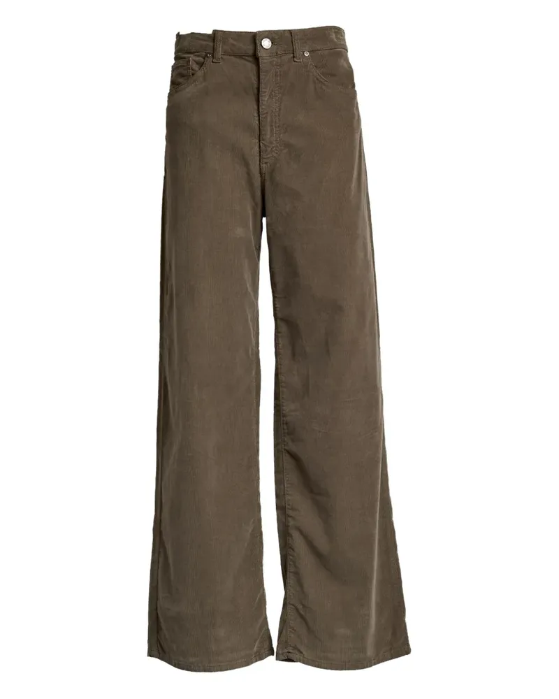 PT TORINO button-fastening corduroy pants - Braun Braun