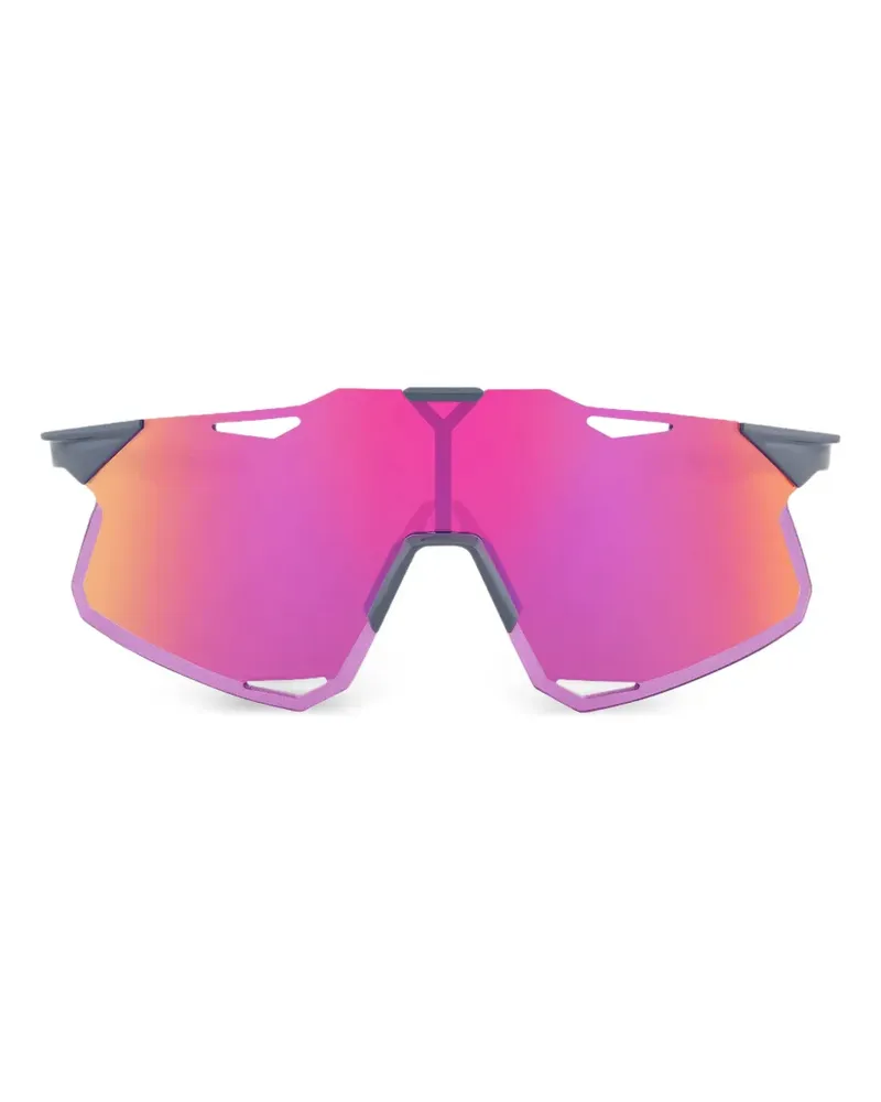 100% Eyewear Tokyo Sonnenbrille mit geometrischem Gestell - Grau Grau