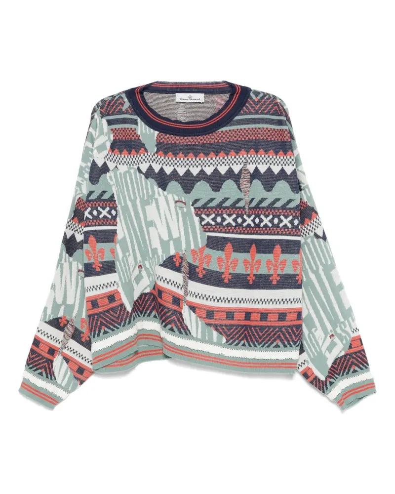 Vivienne Westwood Pullover aus Wollgemisch - Blau Blau