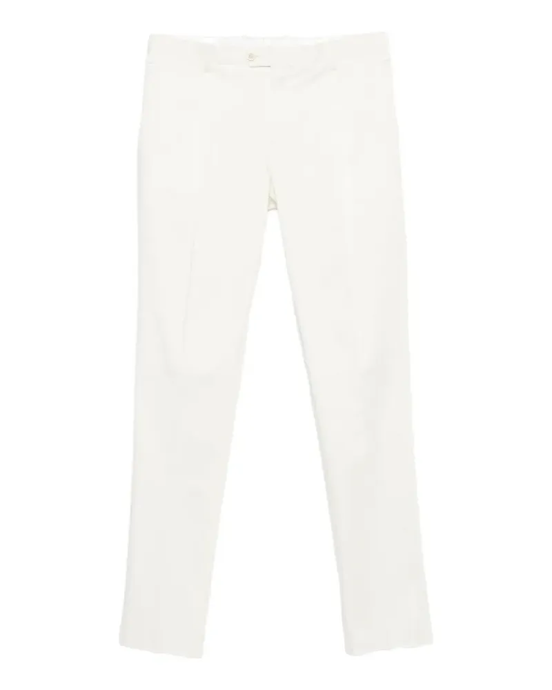 LARDINI regular-fit trousers - Weiß Weiß