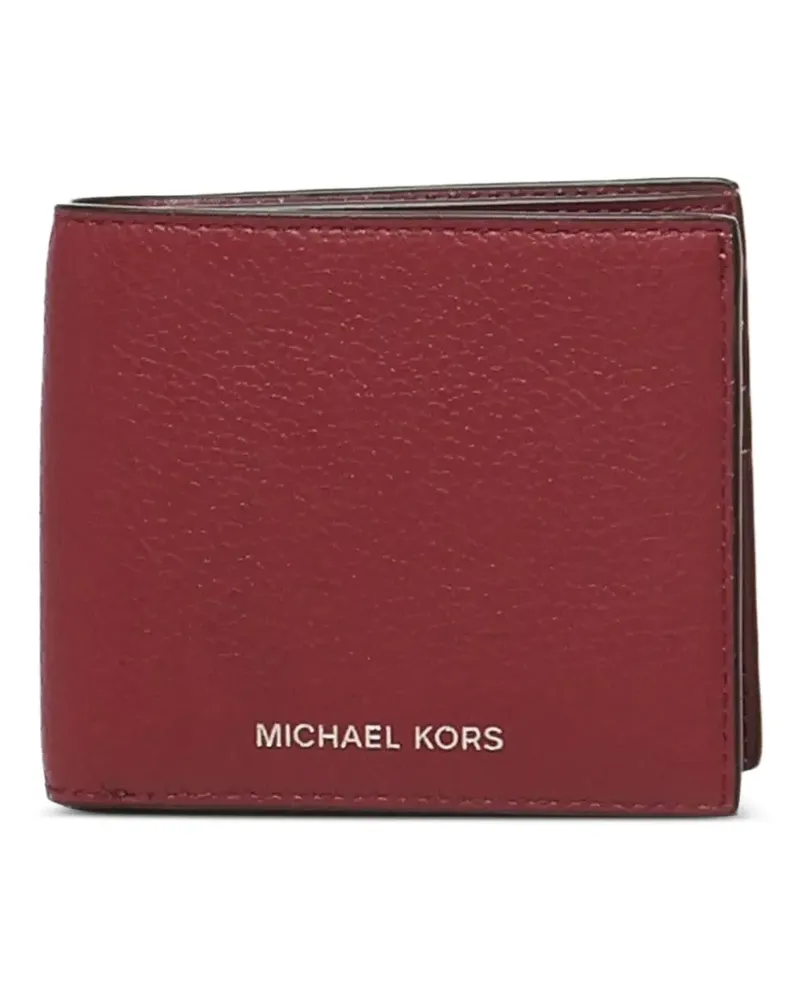 Michael Kors Portemonnaie aus strukturiertem Leder - Rot Rot