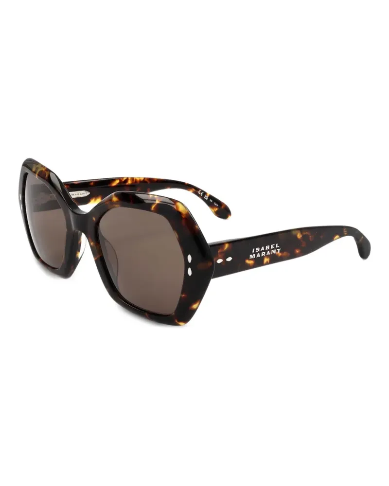 Isabel Marant Sonnenbrille in Schildpattoptik - Braun Braun
