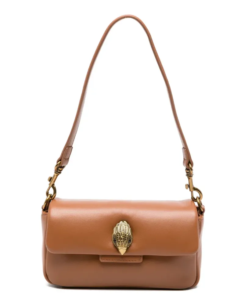 Kurt Geiger mini Oxford leather shoulder bag - Braun Braun