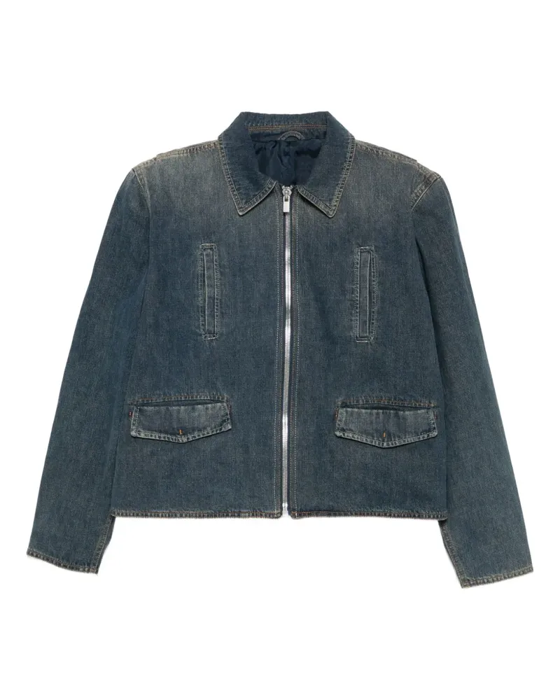 Magda Butrym Klassische Jeansjacke - Blau Blau