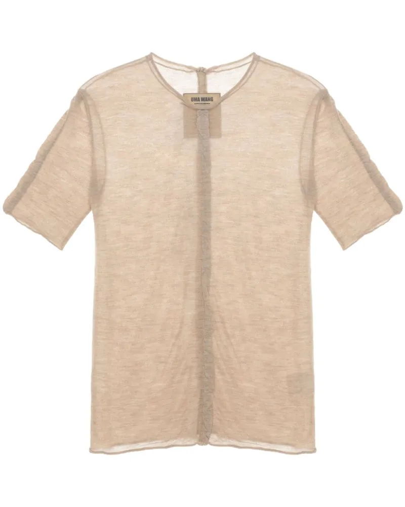 Uma Wang Cardigan aus Kaschmir - Nude Nude