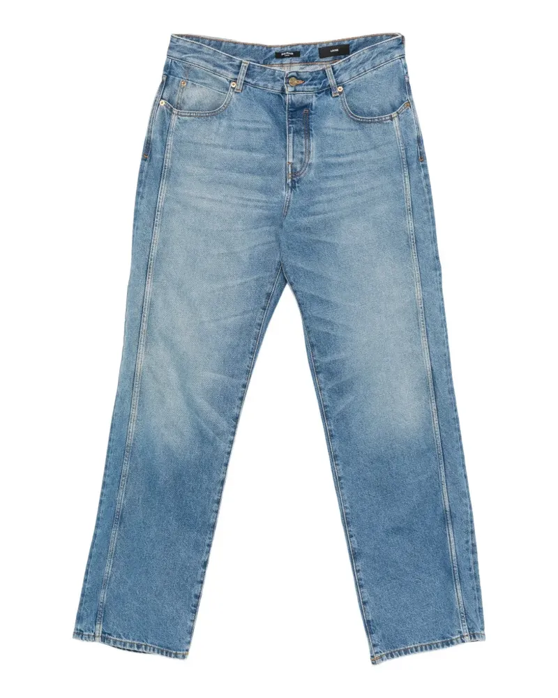 Balmain Ausgeblichene Jeans - Blau Blau
