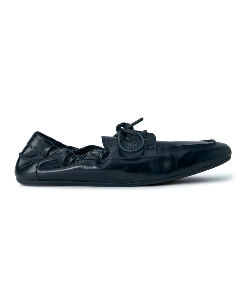 Prada Shuffle Schuhe mit Schnürung - Schwarz Schwarz