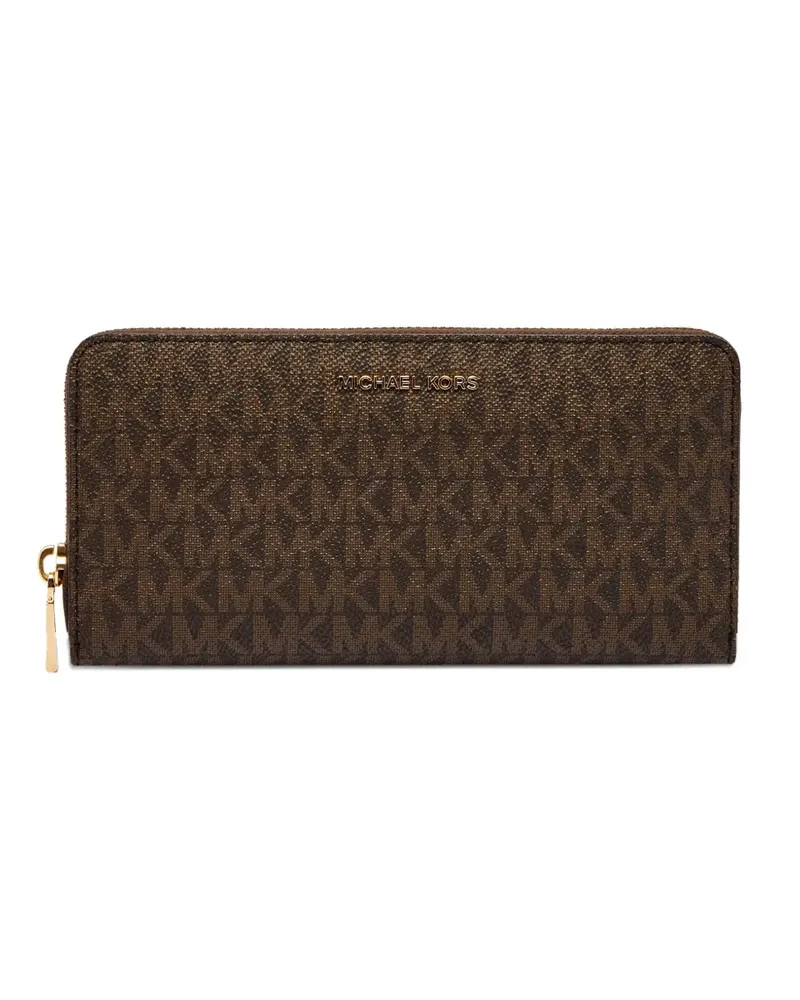 Michael Kors Jet Set Portemonnaie - Braun Braun