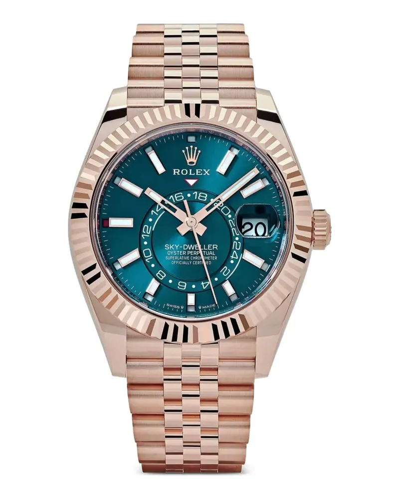 Rolex 2025 ungetragene Sky-Dweller Armbanduhr 42mm - Blau Blau