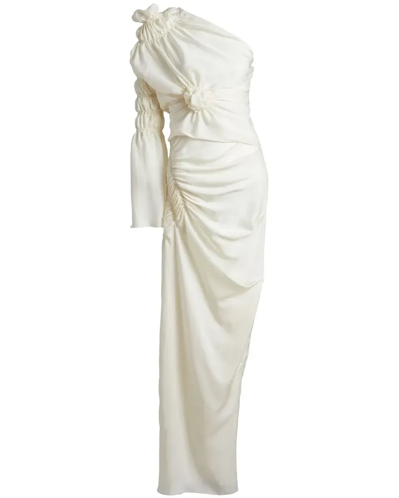 KHAITE Asymmetrisches Apollo Kleid - Nude Nude